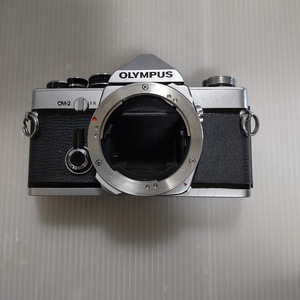 ●[ジャンク品] オリンパス Olympus OM-2 35mm 一眼レフフィルムカメラ シルバー ボディのみ 221086