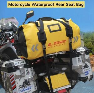 【送料無料】Ls2-オートバイ用の防水サドルバッグ,荷物,サドルバッグ,反射型,オートバイ用,大容量66l