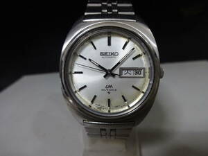 セイコー SEIKO 自動巻き 腕時計 LM/ロードマチック 1973年製 23石 5606-7140 動作品 カレンダー早送りできます