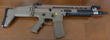 東京マルイ　電動ガンボーイズHG　SCAR-L CQC FDEフラットダークアース　10禁_画像3