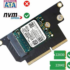 【新品】Macbook Pro M.2 NGFF M-Key NVME SSD 変換カード 2016 2017 13インチ A1708 A1707 A1706用 E426の画像4