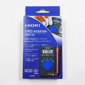 未使用 HIOK 日置電機 3244-60 デジタルマルチメーター 0CJ4 #15433 送料360円 日置電機 HIOKI マルチテスター 電流 電圧 測定