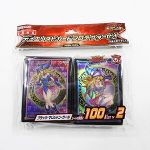 未使用 遊戯王25th カードプロテクター ブラックマジシャンガール 100枚×2 #15569 送料360円 未開封 スリーブ ホビー トレカ