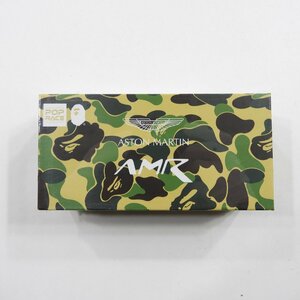 未使用 A BATHING APE BAPE × ASTON MARTIN GT3 GREEN ミニカー #15561 アストンマーティン エイプ ホビー コラボ