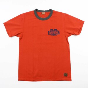 未使用 DELUXEWARE デラックスウエア Tシャツ DEEP ROCK Size M #15767 送料360円 アメカジ Tee レプリカ