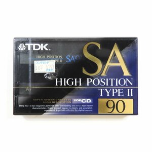 未使用 TDK HIGH POSITION TYPEⅡ SA90R #16101 送料360円 カセットテープ オーディオ