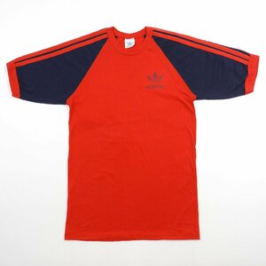 80's adidas アディダス Tシャツ アメリカ製 Size M #16203 送料360円 ヴィンテージ ビンテージ アメカジ トレフォイル Tee