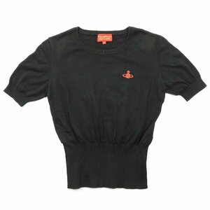 VIVIENNE WESTWOOD RED LABEL ヴィヴィアンウエストウッドレッドレーベル 半袖 ニット セーター #16332 送料360円