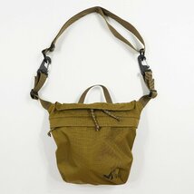 美品 MILLET ミレー クンブショルダー 16883 ショルダーバッグ アウトドア リップストップ ミリタリー アメカジ_画像1