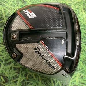 ☆送料無料☆TaylorMade(テーラーメイド)M5 1W ヘッド・カバー☆ロフト：9.0°☆STEALTHSIMGLOIREM6M5M4M3M2M1☆ステルスグローレシム☆の画像2