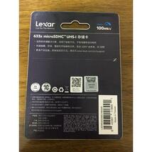 C049 特価 Lexar 32GB microSDカード BLUEシリーズ_画像5