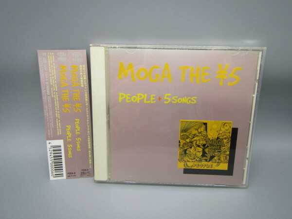 MOGA THE ￥5【PEOPLE+5 SONGS】帯付き