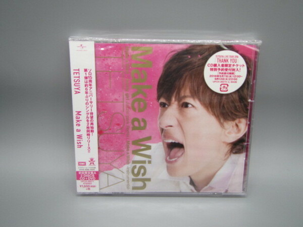 TETSUYA【Make a Wish (初回限定盤A)(DVD付)】