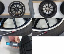 ENKEI エンケイ　レーシング RSM9　18インチアルミホイール4本セット！　18×7.5J　5H100　オフセット48　ハブ径75㎜　おまけ付　801440_画像5