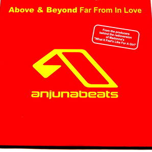 Above & Beyond/Far From In Love (スウェーデン盤CD) ■ Anjunabeats / Kate Cameron