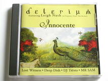 デレリアム／Innocente (US盤マキシCD) ■ ティエスト DJ Tiesto/Deep Dish/Mr Sam/Lost Witness/Leigh Nash/Delerium_画像1