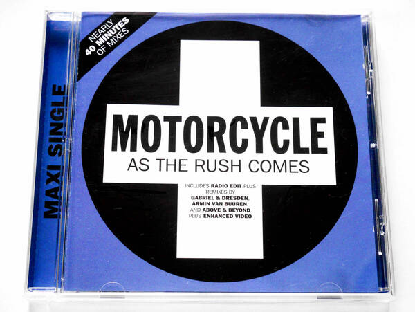 Motorcycle/As The Rush Comes (UK盤CD) ■ Armin van Buuren / Above & Beyond / Jes / Positiva / Gabriel & Dresden