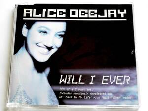 【トランス】Alice Deejay／Will I Ever (UK盤CD) ■ Pronti & Kalmani / Positiva