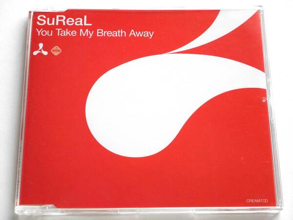 Sureal/You Take My Breath Away (UK盤CD) ■ ティエスト DJ Tiesto / Lange / Urban Cookie Collective