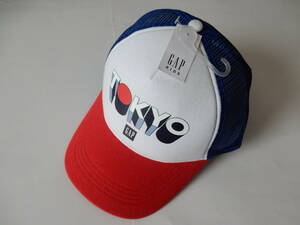 【新品】GAP◆Ｌ/XL(５４－５６Cｍ)◆ギャップ/KIDS・キッズ/帽子・ Cap・キャップ/TOKYOロゴ