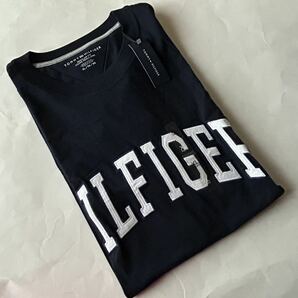 【送料無料】新品■TOMMY HILFIGER トミーヒルフィガー メンズ Tシャツ 紺 XL【日本サイズLL～3L位】 正規品 クールネックの画像6