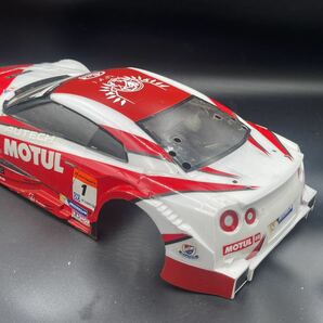 タミヤ ラジコンツーリングカー用塗装済み中古ボディGT-R TAMIYA タミチャレ タミグラ TRF TT ラジドリ YD X-RAYの画像4