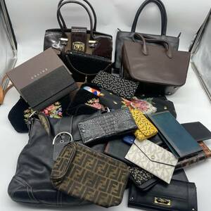 1円〜 ■美品含む■ 超豪華 30点以上 バッグ 小物 まとめ セット FENDI フェンディ COACH コーチ CELINE セリーヌ など 財布 バック bag