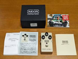 【送料無料】MXR M233 Micro Amp ＋