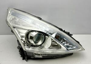 日産 ティアナ J32 純正 右 ヘッドライト HID バラスト AFS付き KOITO 100-63023 (L101)