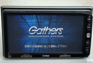 動作品 Gathers ホンダ純正 HDDナビ VXH-108VF CD/DVD SD/USB/ フルセグTV NVA-HD9810 08A40-8M0-411