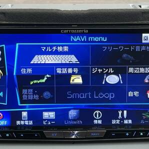 動作品 Carrozzeria カロッツェリア AVIC-ZH0007 HDD サイバーナビ 地デジフルセグTV/DVD/CD/Bluetooth/HDMI 2013年(C82)の画像3