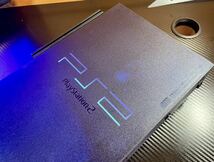 美品 動作品 希少カラー PS2プレステ 2 プレイステーション2 SCPH-50000MB/NH ミッドナイトブルー本体 コントローラー セットPlaystation2_画像5