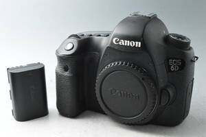 #a1291【実用品】シャッター数487回 Canon キヤノン EOS 6D ボディ 
