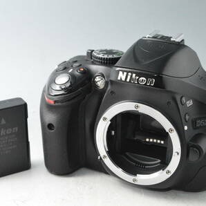 #a0664【並品】 Nikon ニコン D5200 ボディ ブラックの画像1