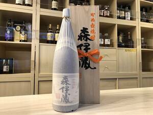 20210 森伊蔵 1800ml 25度 本格焼酎 木箱付 3M 和紙ダメージ