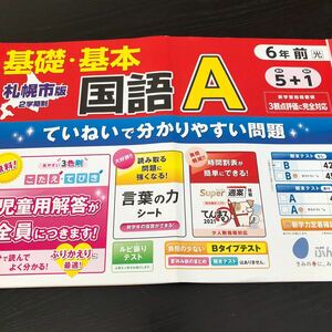 1852 基礎基本国語A 6年 文溪堂 小学 ドリル 問題集 テスト用紙 教材 テキスト 解答 家庭学習 計算 漢字 過去問 ワーク 勉強 非売品