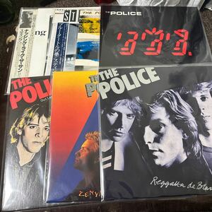 ロック　LP ポリスまとめて7点