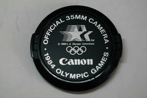 キヤノン CANON 1984 ロサンゼルス オリンピック レンズキャップ C-52mm OFFICIAL 35MM CAMERA 1984 OLYMPIC GAMES ■T7