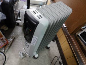 te long gi oil heater KHD410812-BK 1200W 8~10 tatami for Delonghi used!