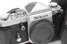 【送料無料１円／希少／超美品】 ニコン Nikon 最初期 F2 アイレベル ボディ シルバー 720万番 ケース CF-1 MT4139_画像1