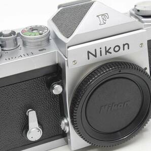 【動作確認済／超美品】 ニコン Nikon F アイレベル ボディ シルバー 696万番 MT4174の画像1