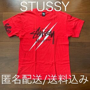 STUSSY ステューシー レッド 赤 ビッグロゴ ラスタ SS link