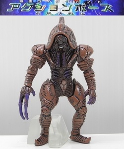 バンダイ 仮面ライダーカブト アクションポーズ最終決戦編(-R-再販)「ワーム(脱皮直前ver.)」※開封品、カード無し