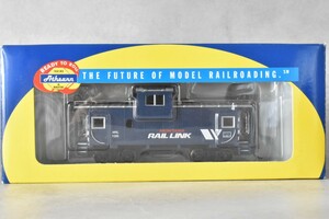 アサーン HOゲージ 75205 Montana Rail Link Wide Vision Caboose 1005 鉄道模型　(No.9)