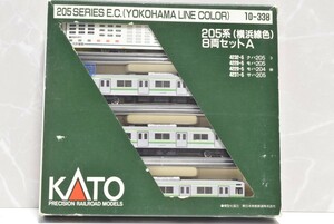 KATO 10-338 205系 横浜線色 4両セット A Nゲージ 鉄道模型