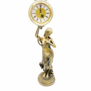 C02031 CITIZEN Quartz シチズン クオーツ 置時計 女神 置き時計 ヴィーナス アンティーク レトロ インテリア