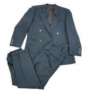 U02031 スーツ セットアップ Christian Dior クリスチャンディオール ネイビー ダブルスーツ 紳士服 現状品