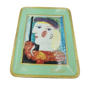 H02045 絵皿 ピカソ 皿 プレート 食器 洋食器 キッチン 飾り皿