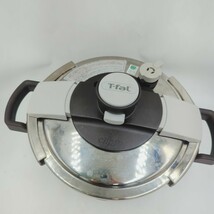 H01037 圧力鍋 T-fal ティファール 調理器具 圧力なべ 両手鍋 キッチン用品 キッチン 鍋 なべ_画像2
