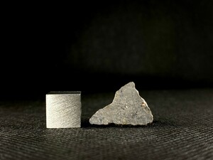月隕石 NWA13036 Lunar メテオライト 月由来 隕石 0.7g 天然石 宇宙由来 パワーストーン 原石 鉱物標本 月の石 スライス美品